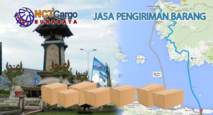 Jasa Pengiriman Barang Surabaya Sambas Kalimantan Barat