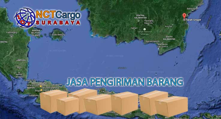Jasa Pengiriman Barang Surabaya Tanah Grogot Kaltim