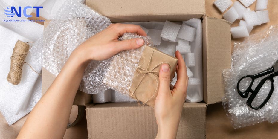 cara packing paket besar