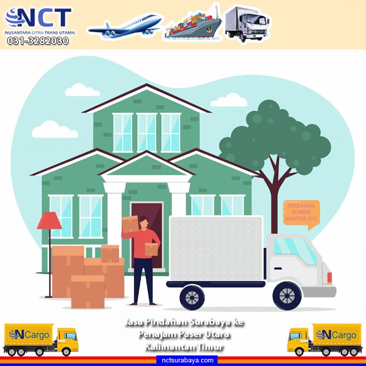 jasa pindahan surabaya penajam paser utara